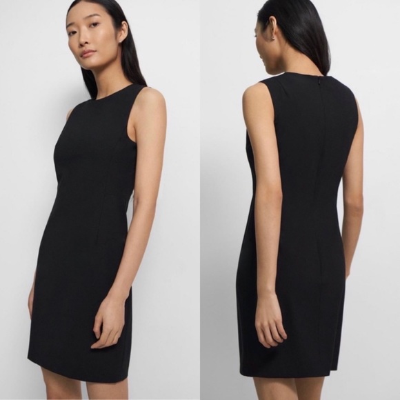 Theory Cortney Oxford Knit Dress - Picture 1 of 14